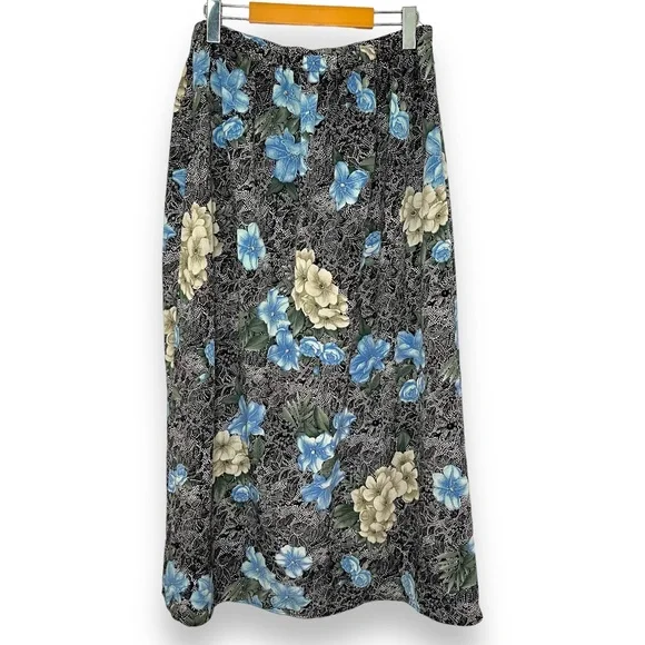 Vintage Floral Paisley Maxi Skirt - Picture 4 of 10